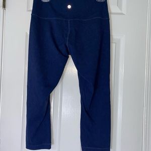 Blue lululemon leggings